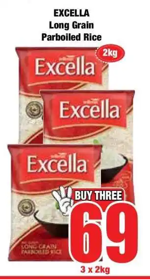 Boxer Excella Long Grain Parboiled Rice offer