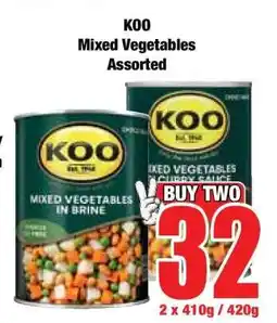 Boxer KOO Mixed Vegetables Assorted offer