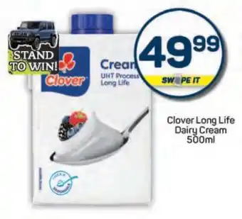 Pick n Pay Clover Long Life Dairy Cream 500ml offer