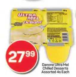 Pick n Pay Danone Ultra Mel Chilled Desserts Assorted 4s Each offer