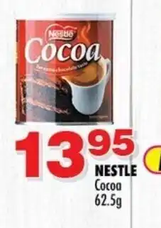 Choppies Nestle Cocoa 62.5g offer