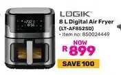 Game LOGIK 8 L Digital Air Fryer offer