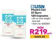 Game USN Phedra Cut XT Burn 120 Capsules 600584 offer