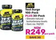 Game NPL Test Surge 100 Pack Plus 30 Pack 742131-Per Pack offer