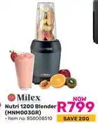 Game Milex Nutri 1200 Blender MNM003GR offer
