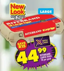 Shoprite Ritebrand large eggs offer