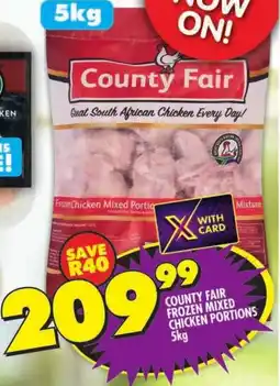 Shoprite County fair frozen mixed chicken portions offer