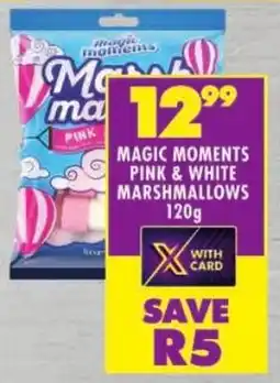 Shoprite Magic moments pink & white marshmallows offer