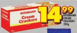 Shoprite Ritebrand cream crackers offer