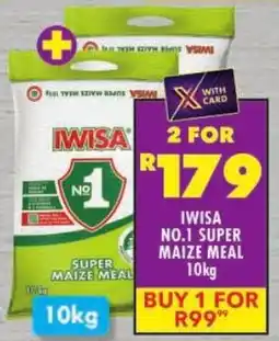 Shoprite Iwisa no.1 super maize meal offer