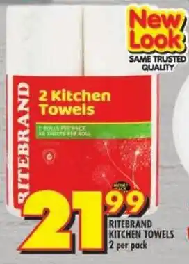 Shoprite Ritebrand kitchen towels offer