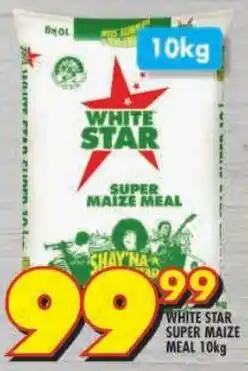 Shoprite White star super maize meal offer