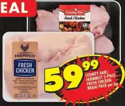 Shoprite County fair/ farmbest fresh chicken braai pack offer