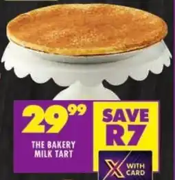 Shoprite The bakery milk tart offer
