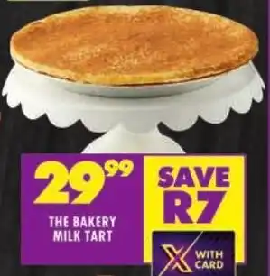 Shoprite The bakery milk tart offer