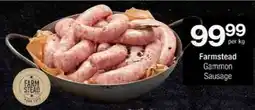 Checkers Farmstead Gammon Sausage offer