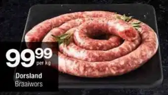 Checkers Dorsland Braaiwors offer