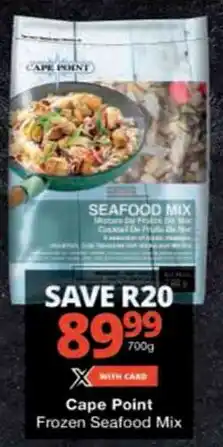 Checkers Cape Point Frozen Seafood Mix offer
