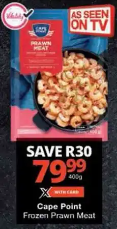 Checkers Cape Point Frozen Prawn Meat offer