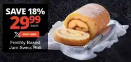 Checkers Freshly Baked Jam Swiss Roll offer