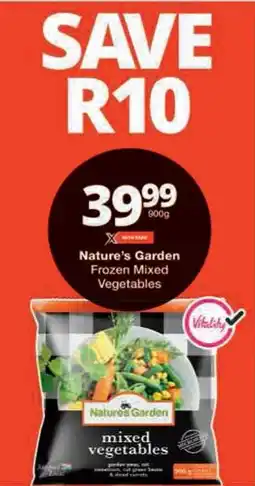 Checkers Nature's Garden Frozen Mixed Vegetables offer