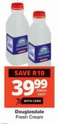 Checkers Douglasdale Fresh Cream offer