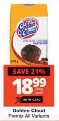 Checkers Golden Cloud Premix All Variants offer