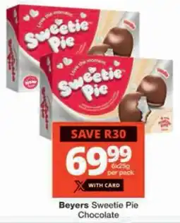 Checkers Beyers Sweetie Pie Chocolate offer