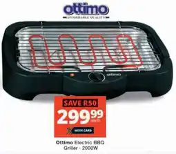 Checkers Ottimo Electric BBQ Griller offer