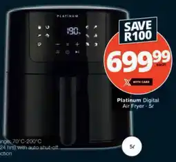 Checkers Platinum Digital Air Fryer offer