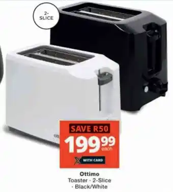 Checkers Ottimo Toaster offer