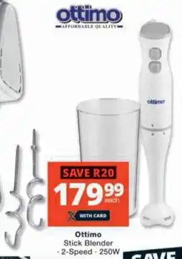 Checkers Ottimo Stick Blender offer