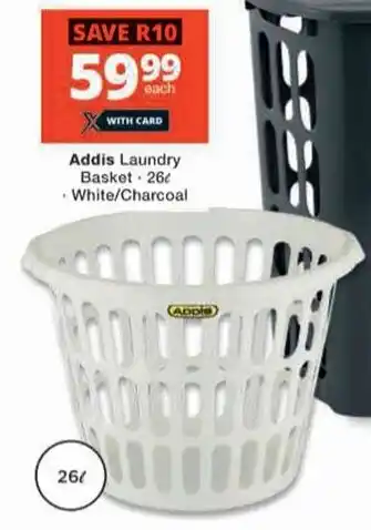 Checkers Addis Laundry Basket offer
