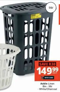 Checkers Addis Linen Bin offer