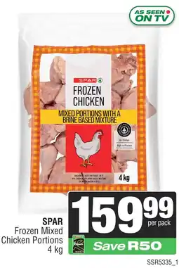 Spar SPAR Frozen Mixed Chicken Portions offer