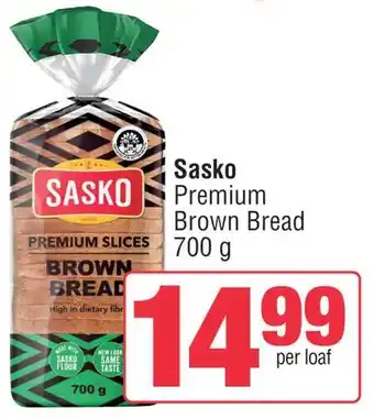 Spar Sasko Premium Brown Bread offer