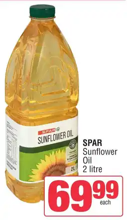 Spar SPAR Sunflower Oil offer
