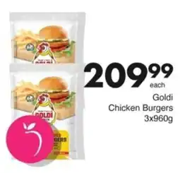 Save Hyper Goldi Chicken Burgers offer