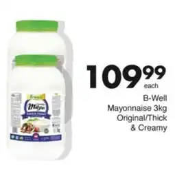 Save Hyper B-Well Mayonnaise Original/ Thick & Creamy offer