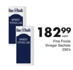 Save Hyper Fine Foods Vinegar Sachets offer