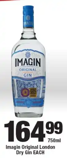 OK Liquor Imagin Original London Dry Gin offer