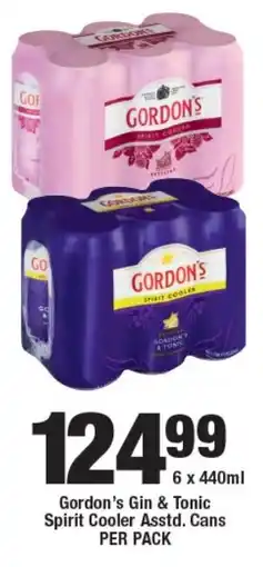 OK Liquor Gordon's Gin & Tonic Spirit Cooler Cans offer