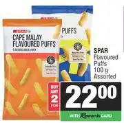 Spar Spar Flavoured Puffs Assorted-For 2 x 100g offer