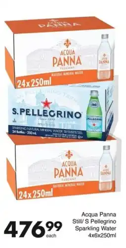 Save Hyper Acqua Panna Still/ S Pellegrino Sparkling Water offer
