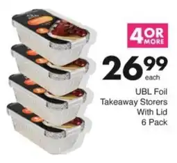 Save Hyper UBL Foil Takeaway Storers With Lid offer
