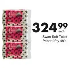 Save Hyper Swan Soft Toilet Paper 2Ply offer