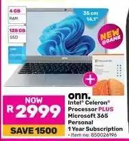 Game onn. Laptop offer