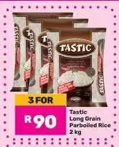 Game Tastic Long Grain Parboiled Rice 2 kg offer