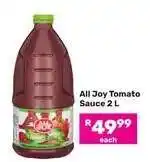 Game All Joy Tomato Sauce 2 L offer