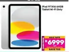 Game iPad 11 A16 64GB Tablet Wi-Fi Only offer